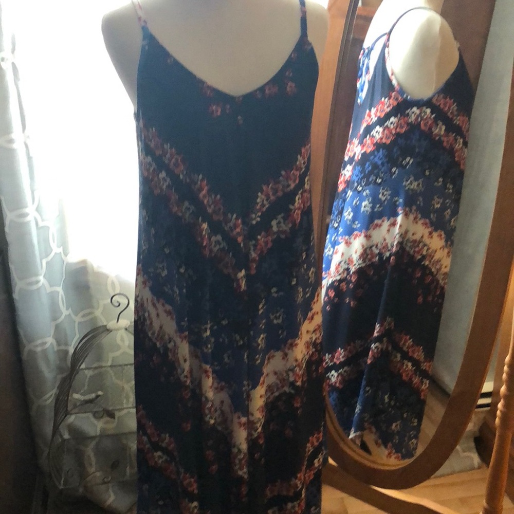 midi nylon dress